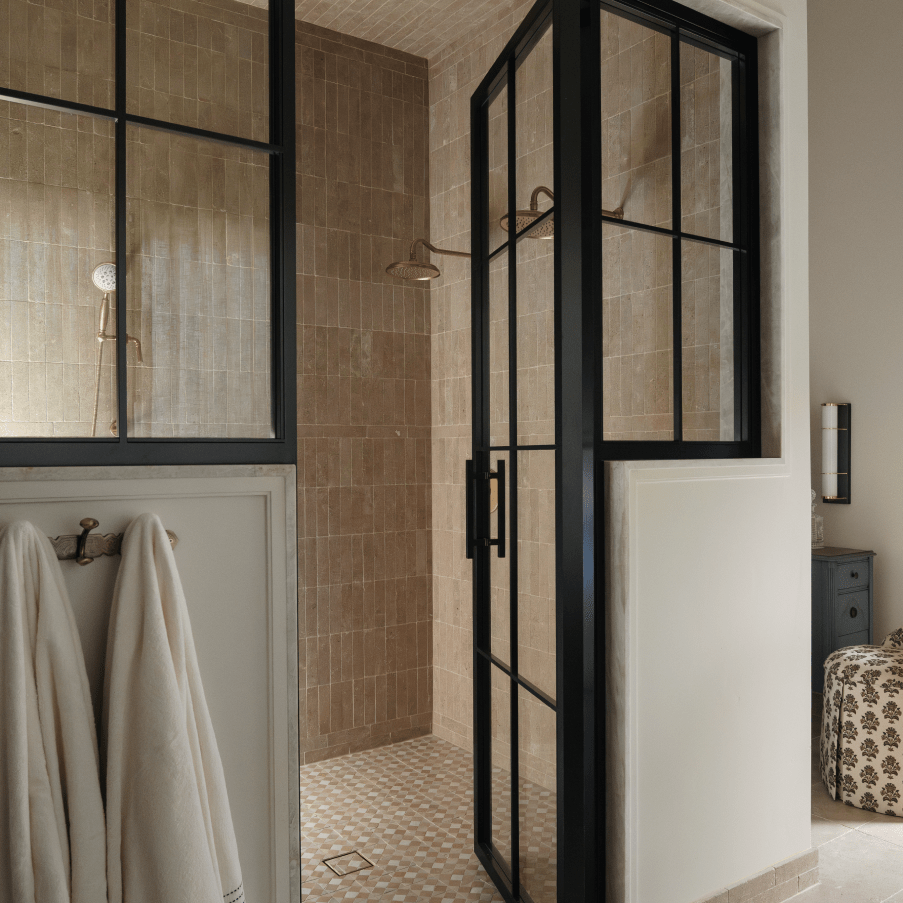 Moroccan Limestone Linear Sahara by Tiles of Ezra