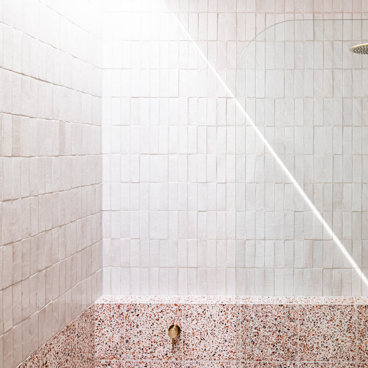 Moroccan Zellige Thin Bejmat Snow by Tiles of Ezra