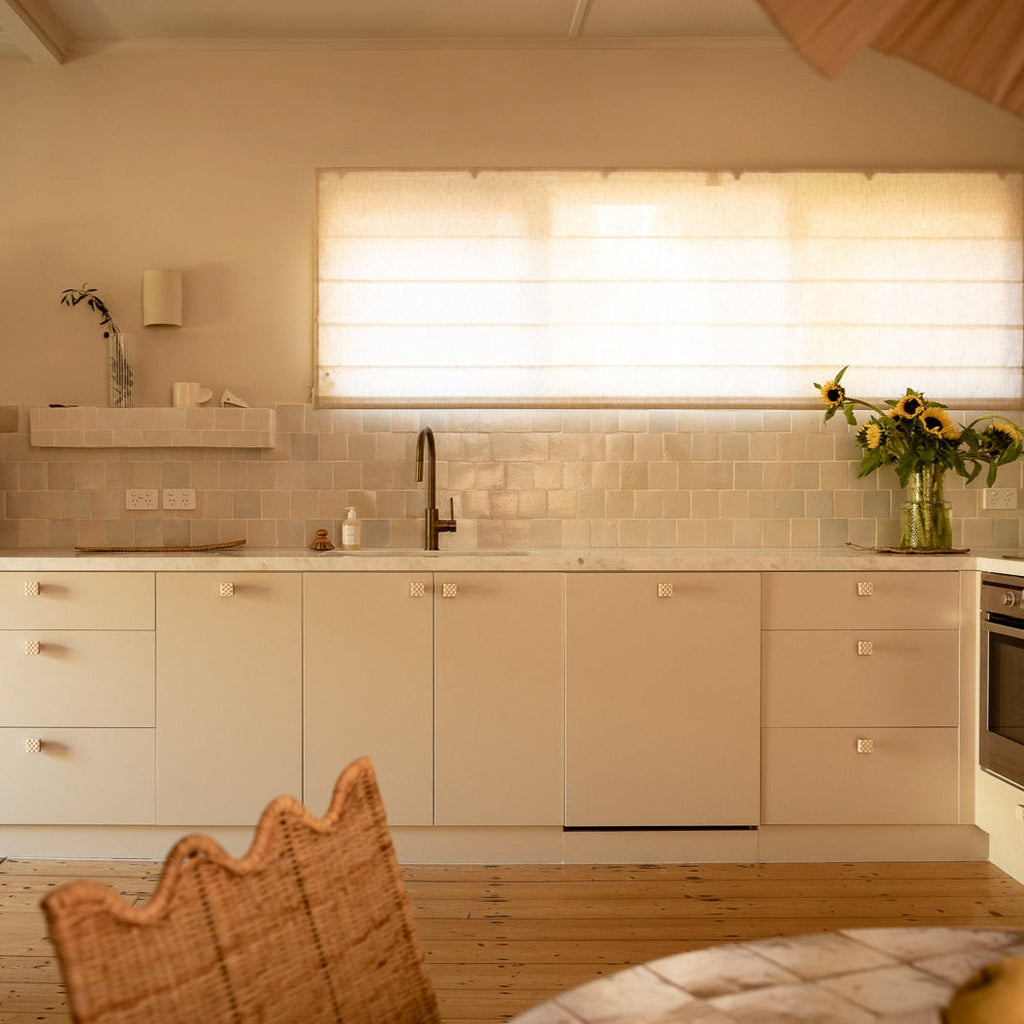 Tierra Square Nieve by Tiles of Ezra