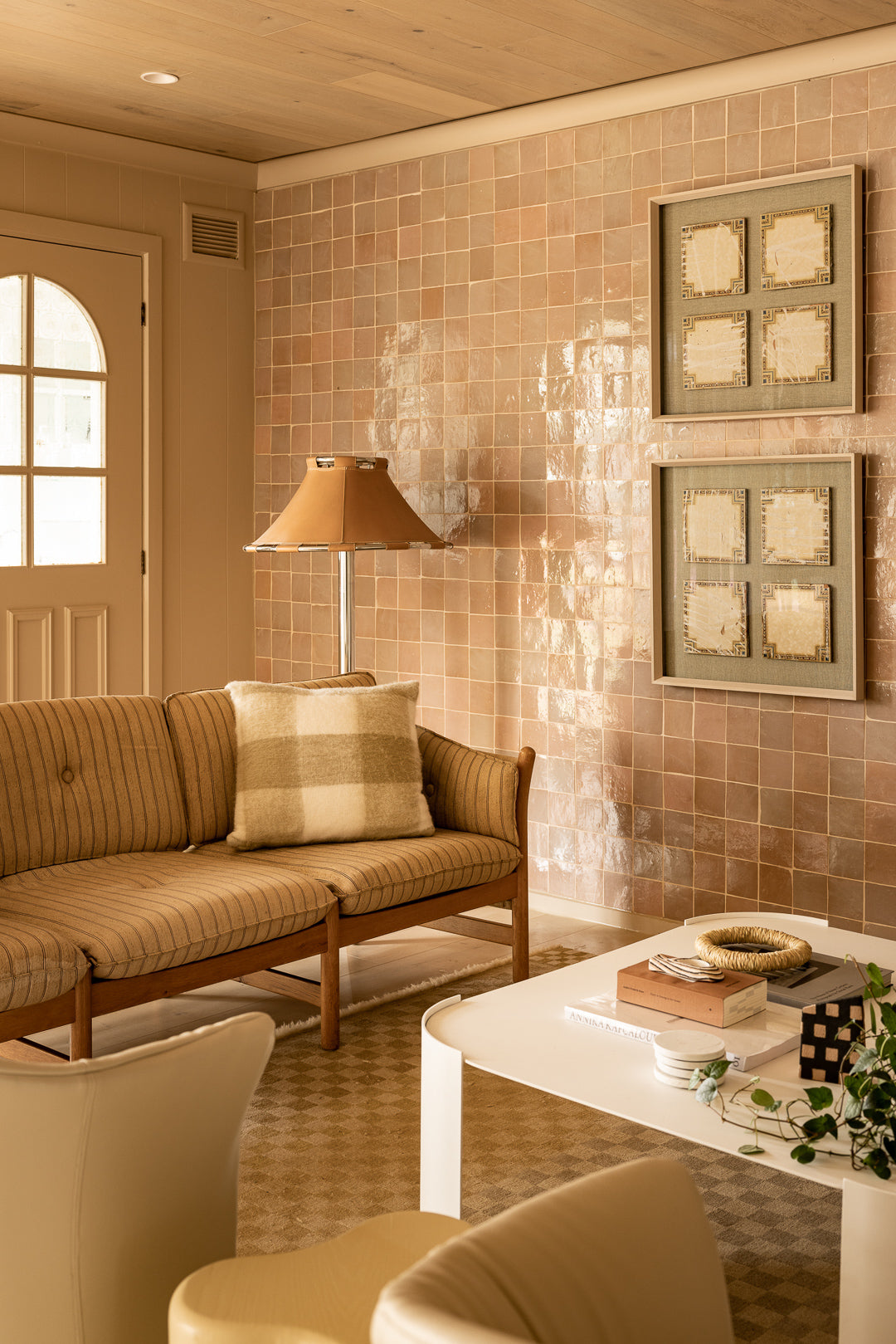 Moroccan Zellige Square Moroccan Pink by Tiles of Ezra