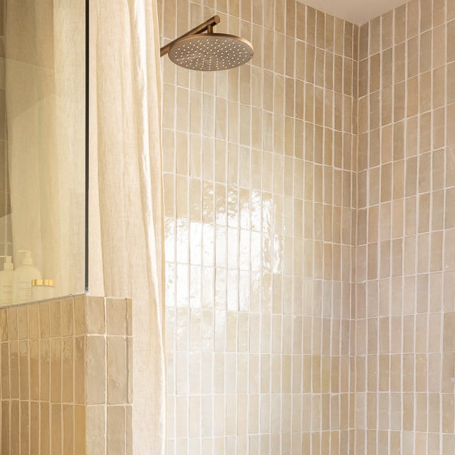 Moroccan Zellige Thin Bejmat Oat by Tiles of Ezra