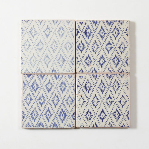 Amano Brila Azul by Tiles of Ezra