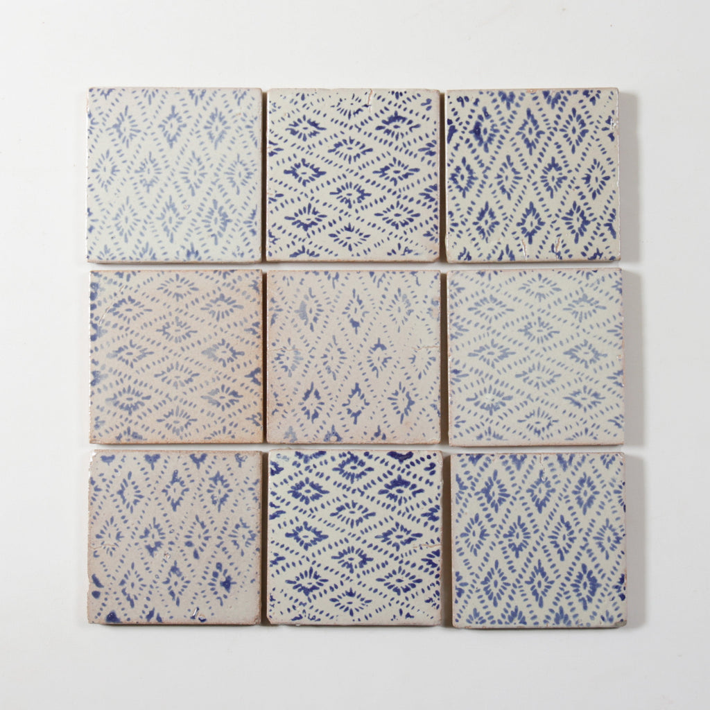 Amano Brila Azul by Tiles of Ezra