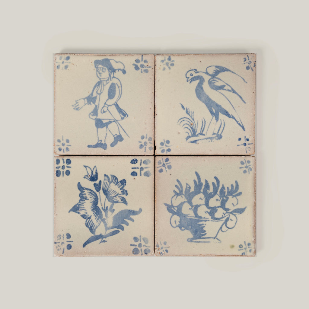 Amano Antiguo Azul by Tiles of Ezra
