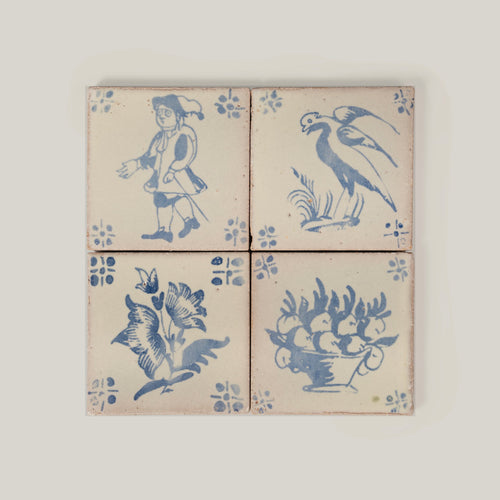 Amano Antiguo Azul by Tiles of Ezra