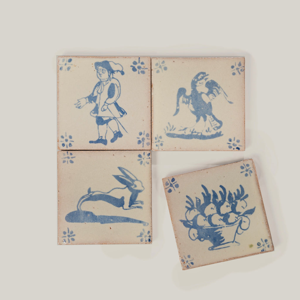 Amano Antiguo Azul by Tiles of Ezra