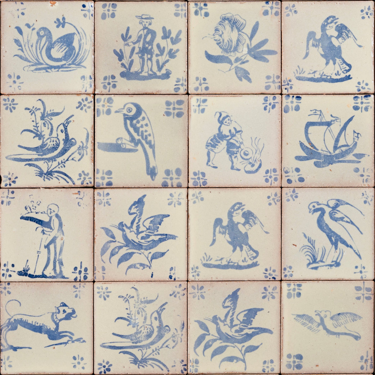 Amano Antiguo Azul by Tiles of Ezra
