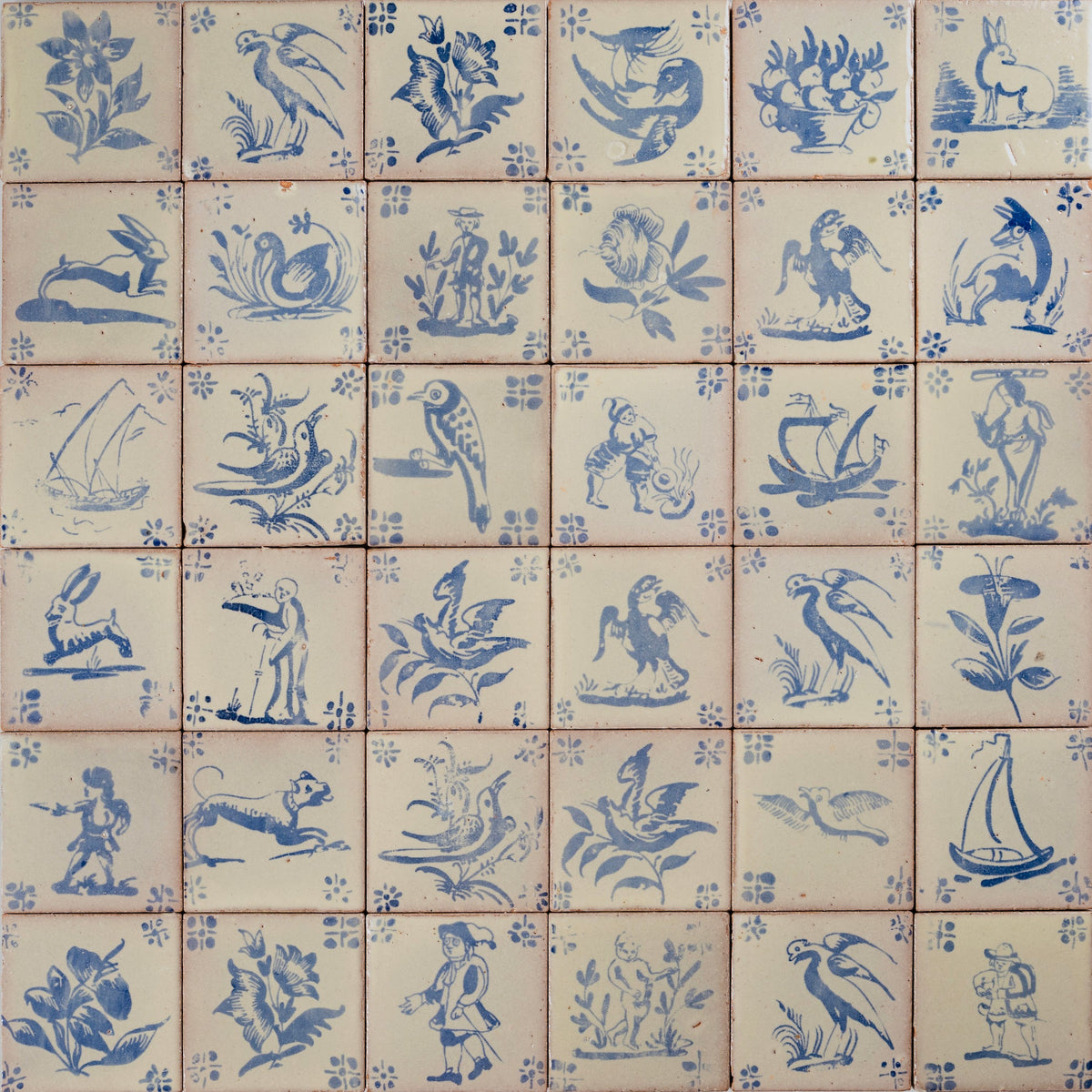 Amano Antiguo Azul by Tiles of Ezra