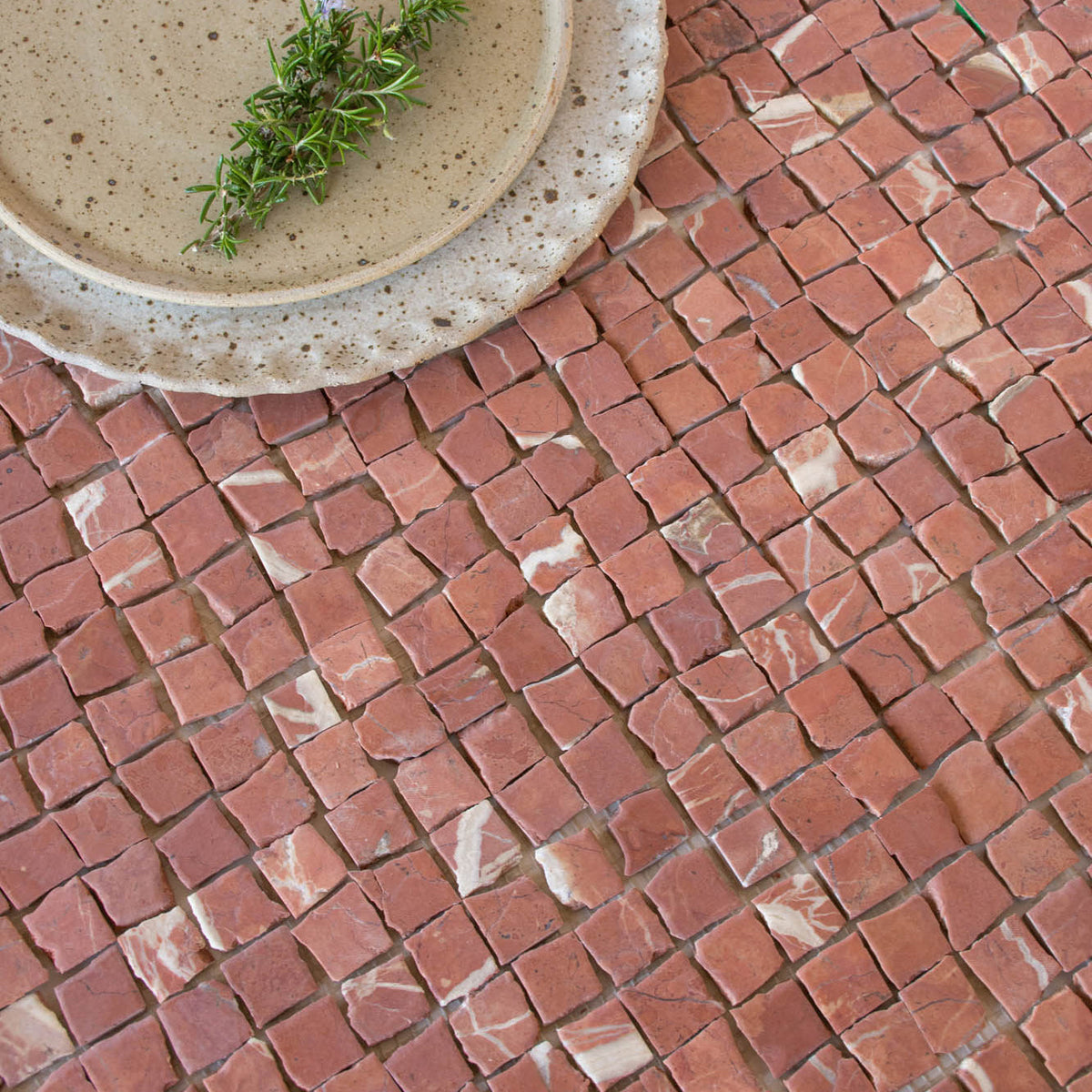 Dunya Stone 0001 Pearl by Tiles of Ezra