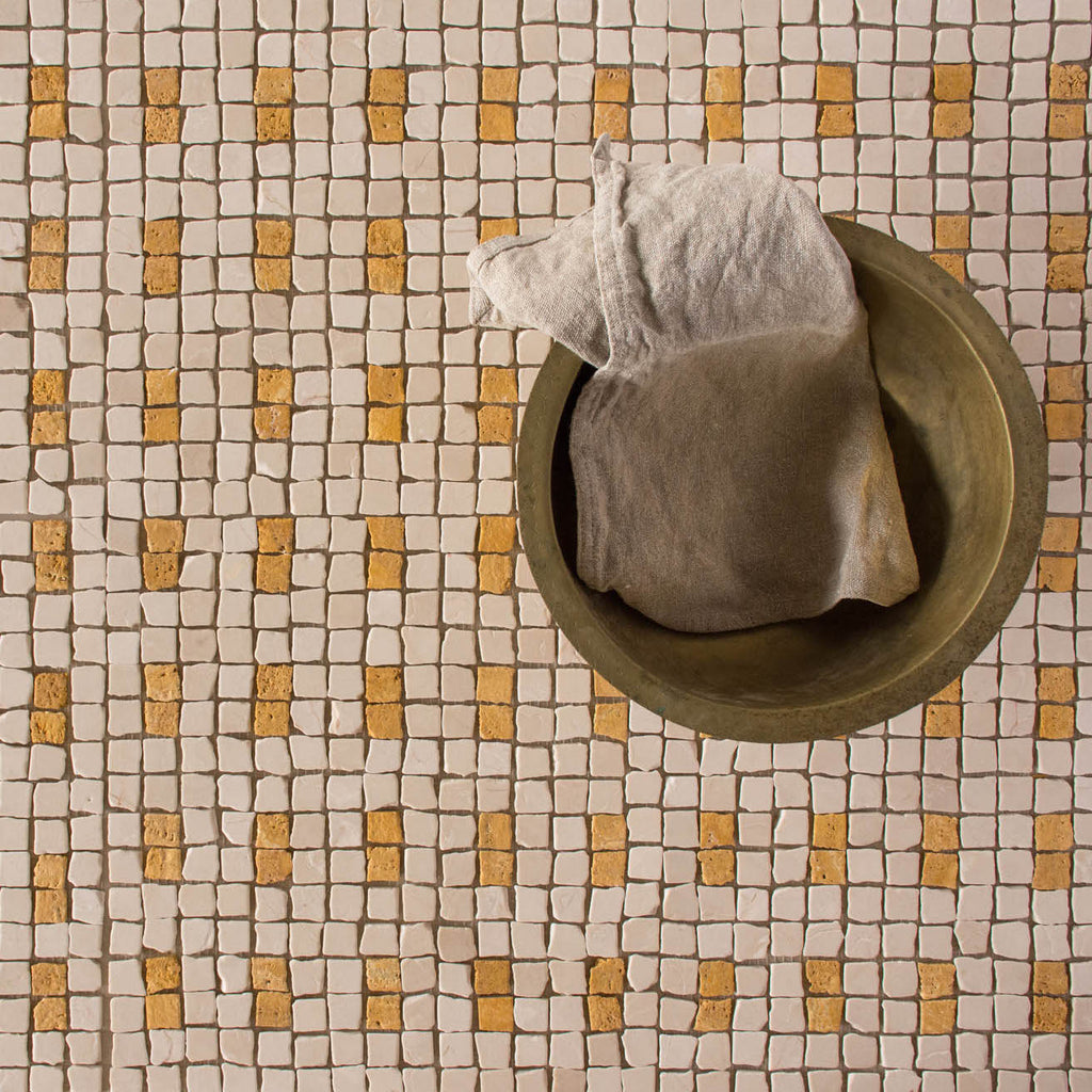 Dunya Stone 0010 Ocre by Tiles of Ezra