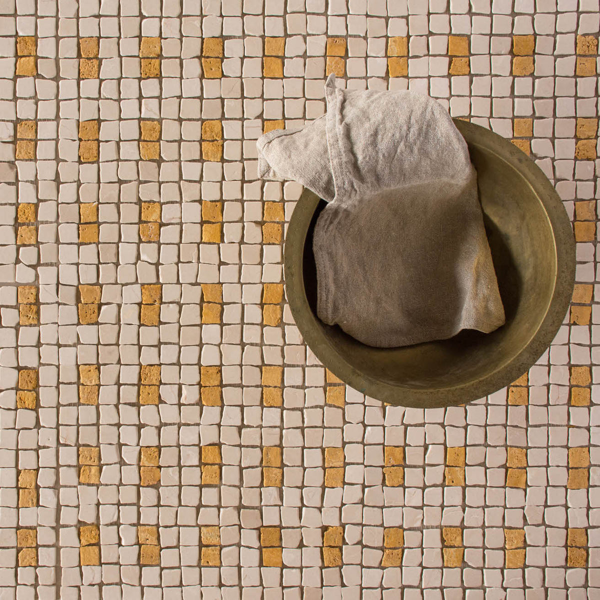 Dunya Stone 0010 Ocre by Tiles of Ezra