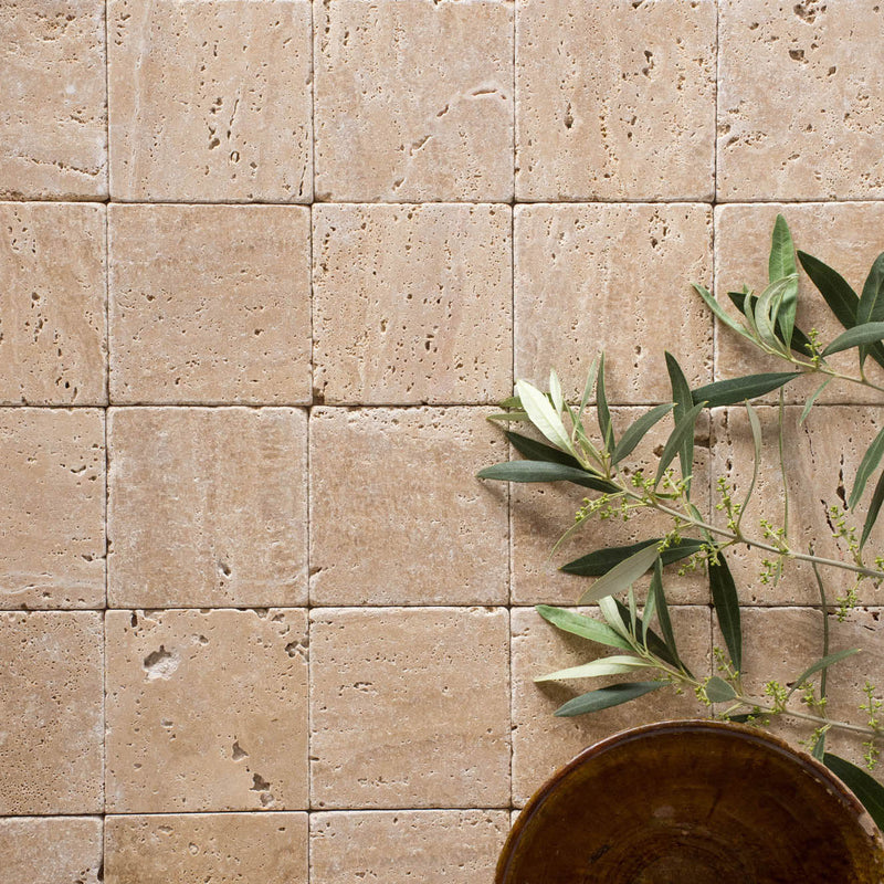 Dunya Stone Square Dune by Tiles of Ezra
