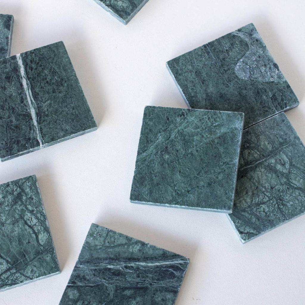 Dunya Stone Square Seaweed by Tiles of Ezra