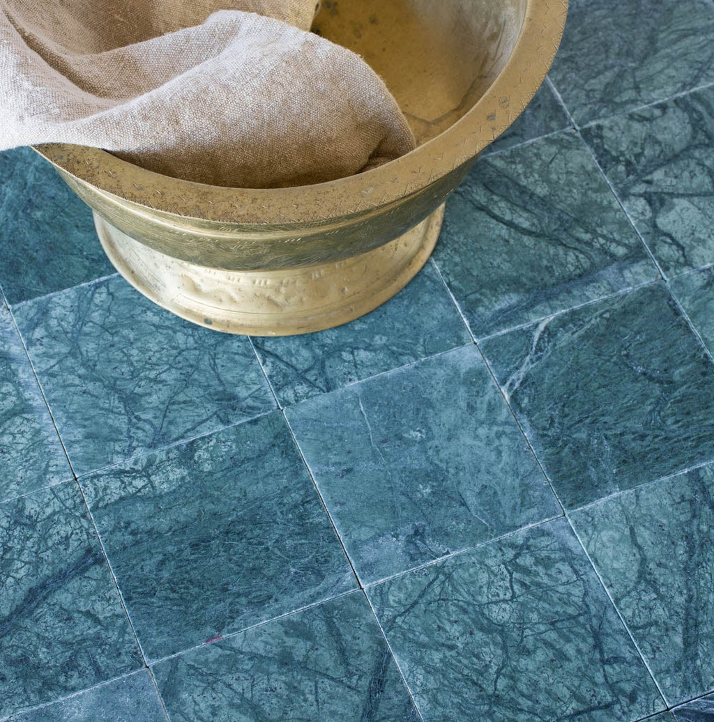Dunya Stone Square Seaweed by Tiles of Ezra