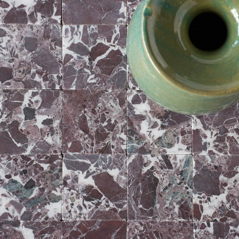 Dunya Stone Square Tinto by Tiles of Ezra