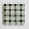 Moroccan Zellige Reticula Mosaic Dust + Avocado + Dark Green by Tiles of Ezra
