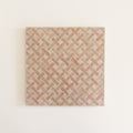Moroccan Zellige Espiga Mosaic Moroccan Pink + Oat by Tiles of Ezra