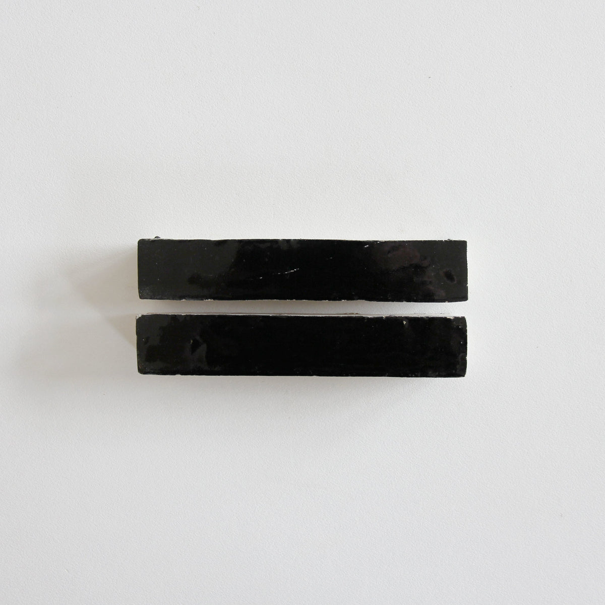 Moroccan Zellige Skinny Bejmat Black by Tiles of Ezra