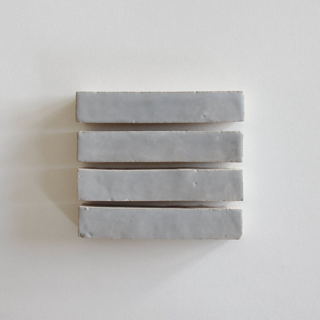 Moroccan Zellige Skinny Bejmat Duck Egg Blue by Tiles of Ezra