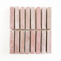 Moroccan Zellige Skinny Bejmat Moroccan Pink by Tiles of Ezra