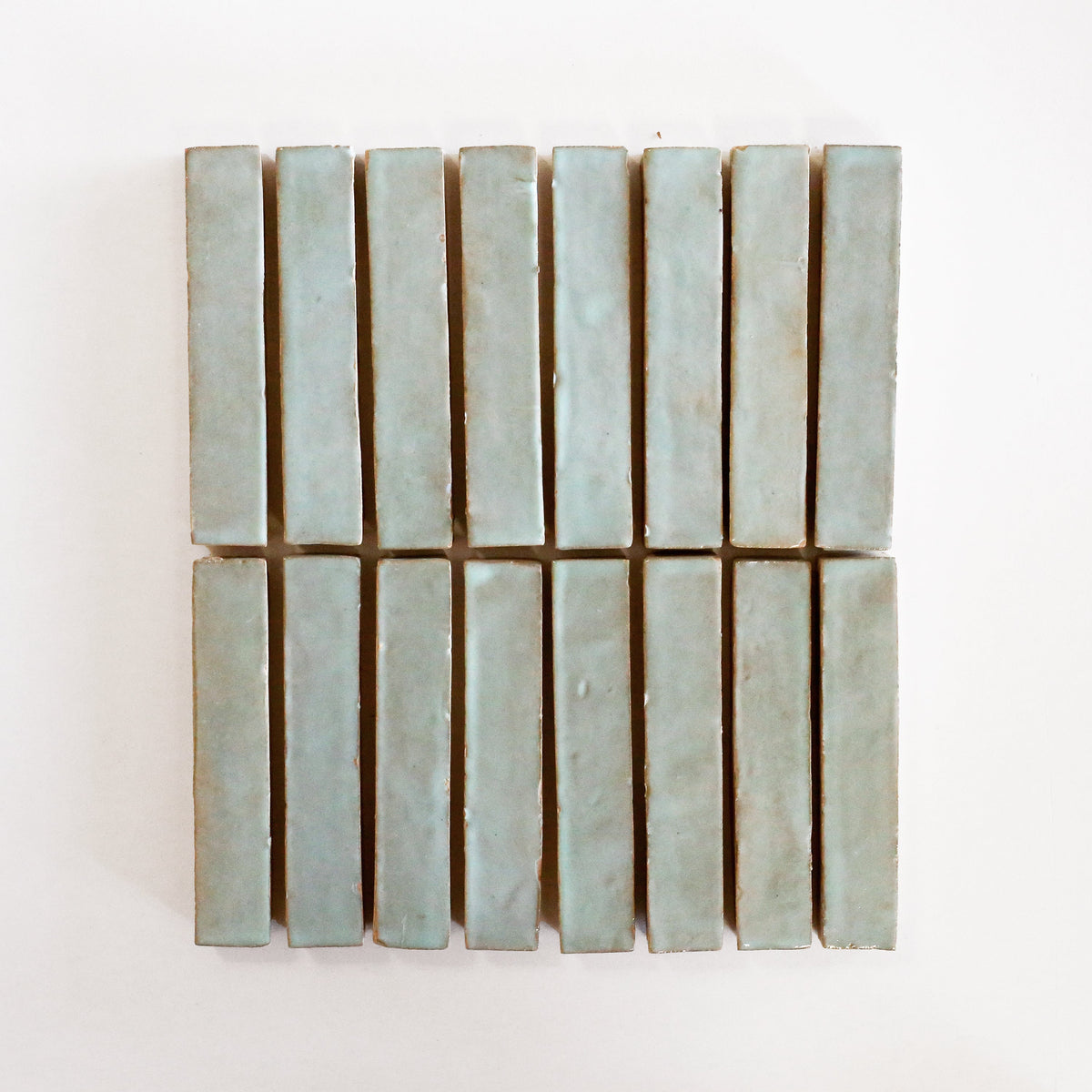 Moroccan Zellige Skinny Bejmat Moss by Tiles of Ezra