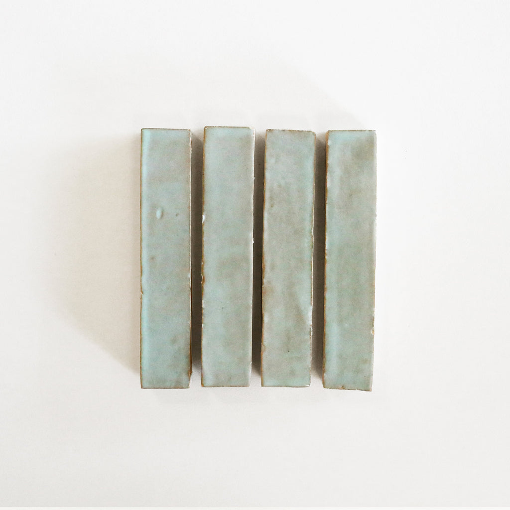 Moroccan Zellige Skinny Bejmat Moss by Tiles of Ezra