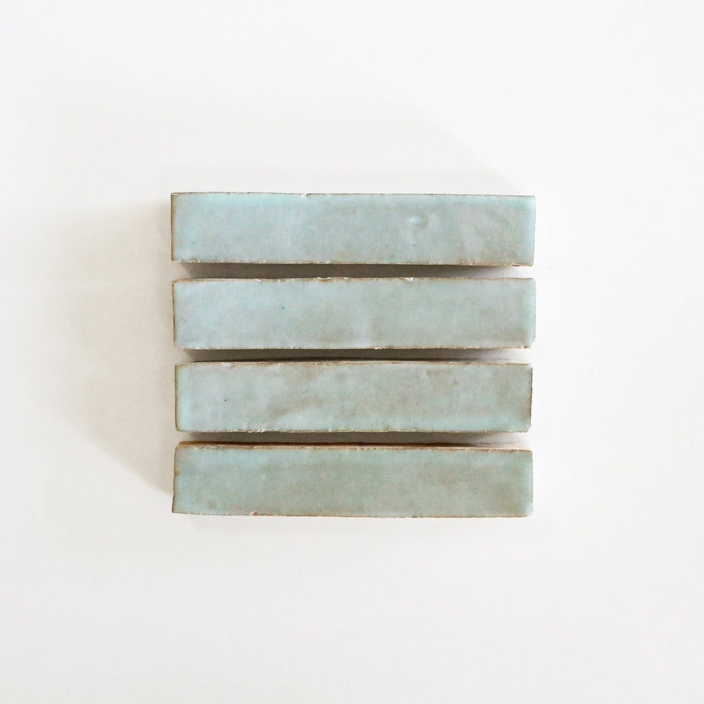 Moroccan Zellige Skinny Bejmat Moss by Tiles of Ezra