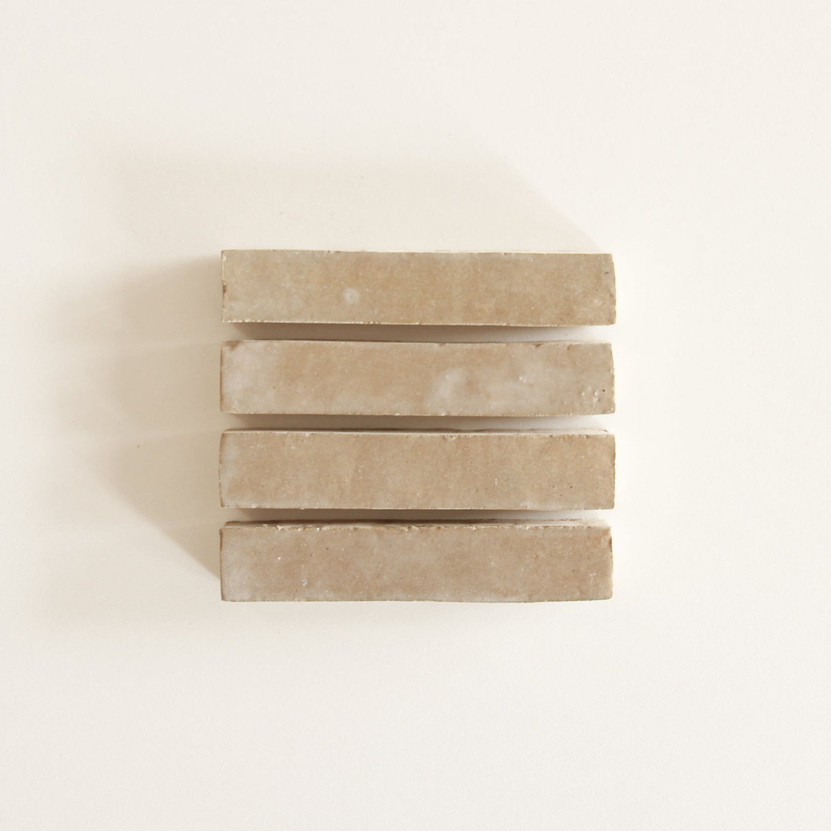 Moroccan Zellige Skinny Bejmat Latte by Tiles of Ezra