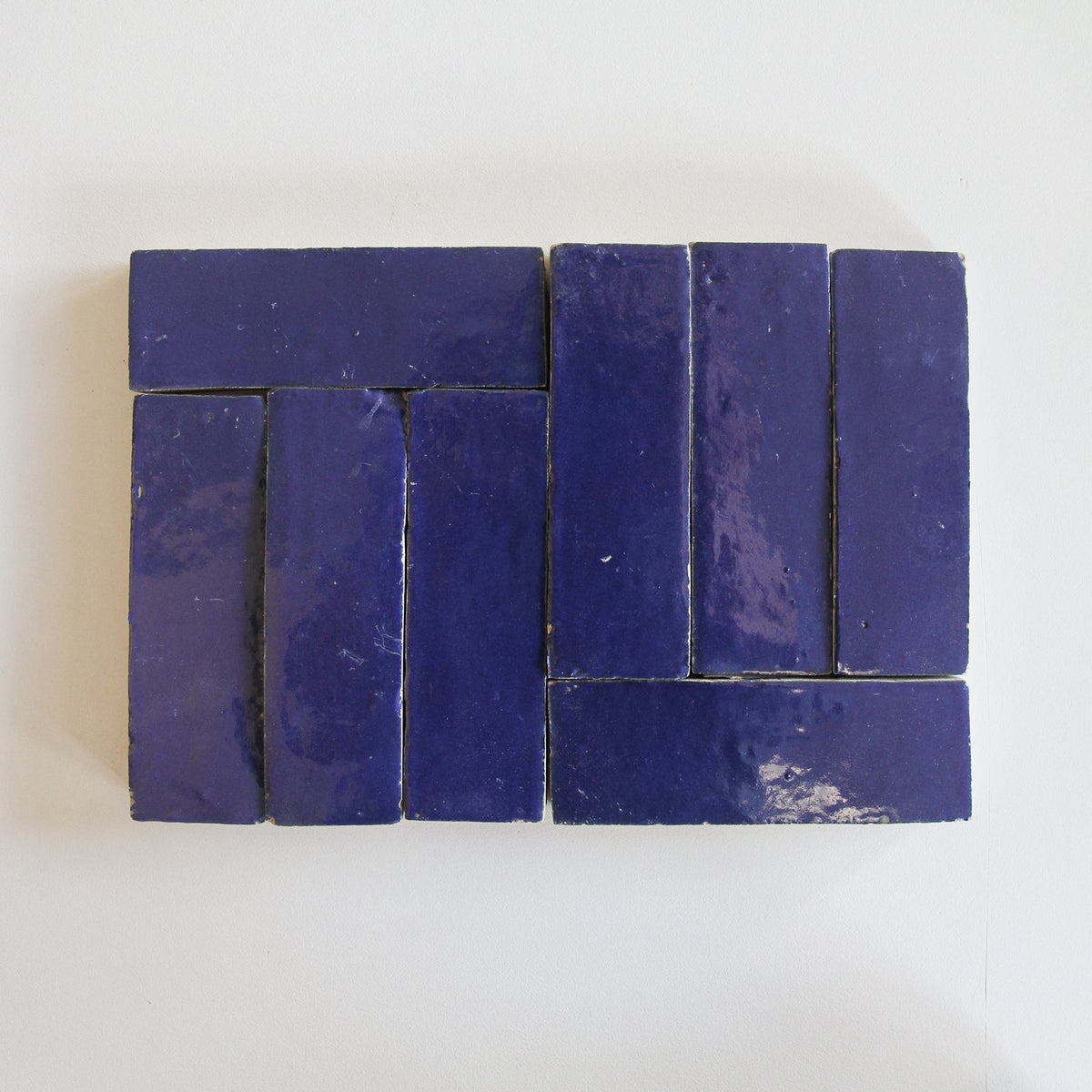 Moroccan Zellige Thin Bejmat Cobalt by Tiles of Ezra