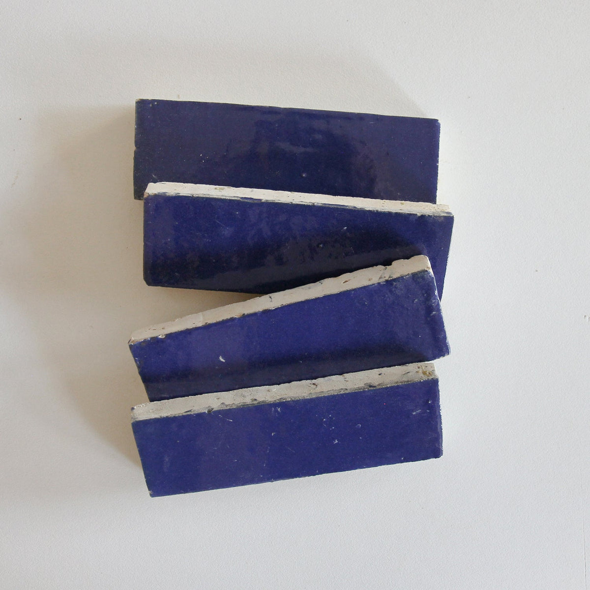 Moroccan Zellige Thin Bejmat Cobalt by Tiles of Ezra
