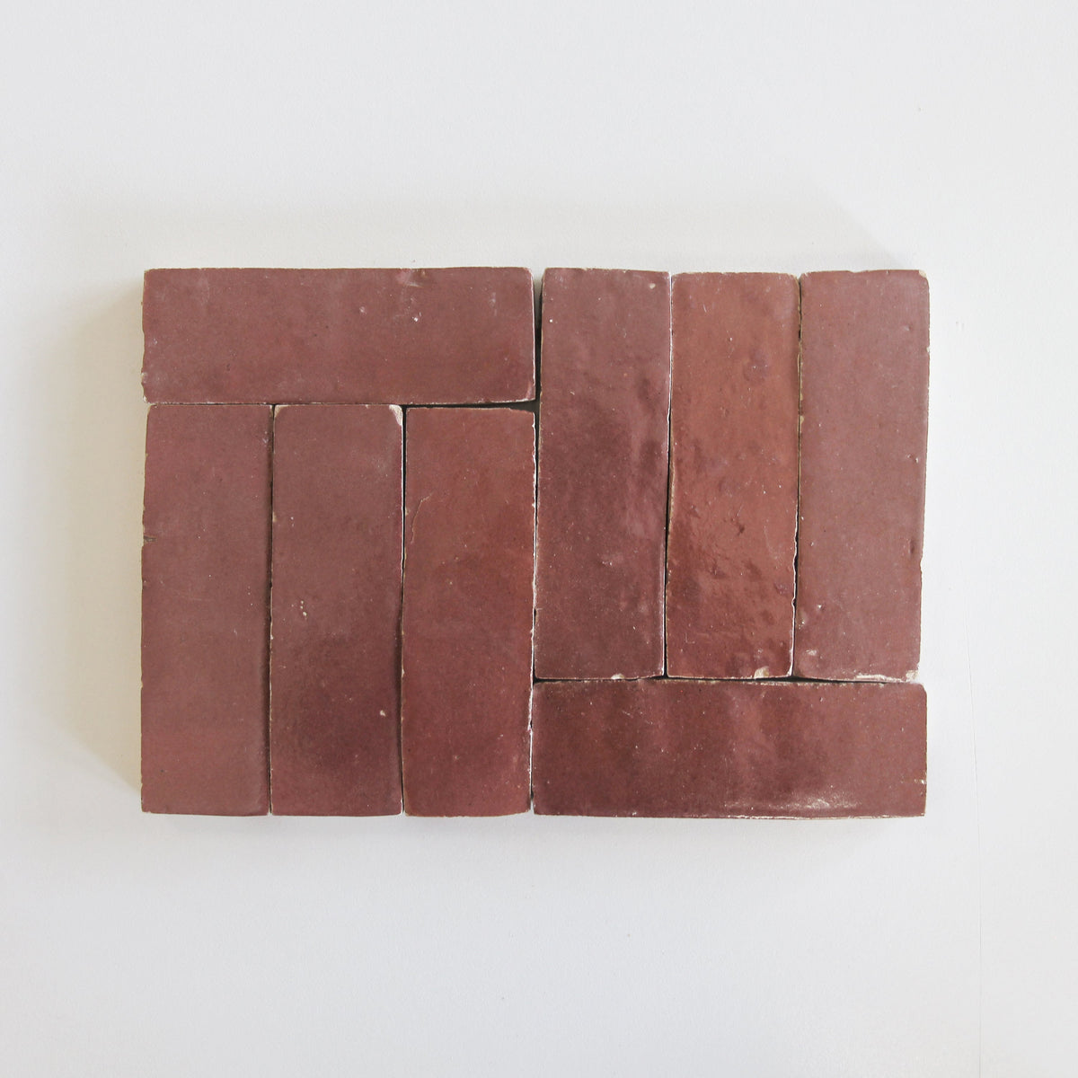 Moroccan Zellige Thin Bejmat Rust by Tiles of Ezra