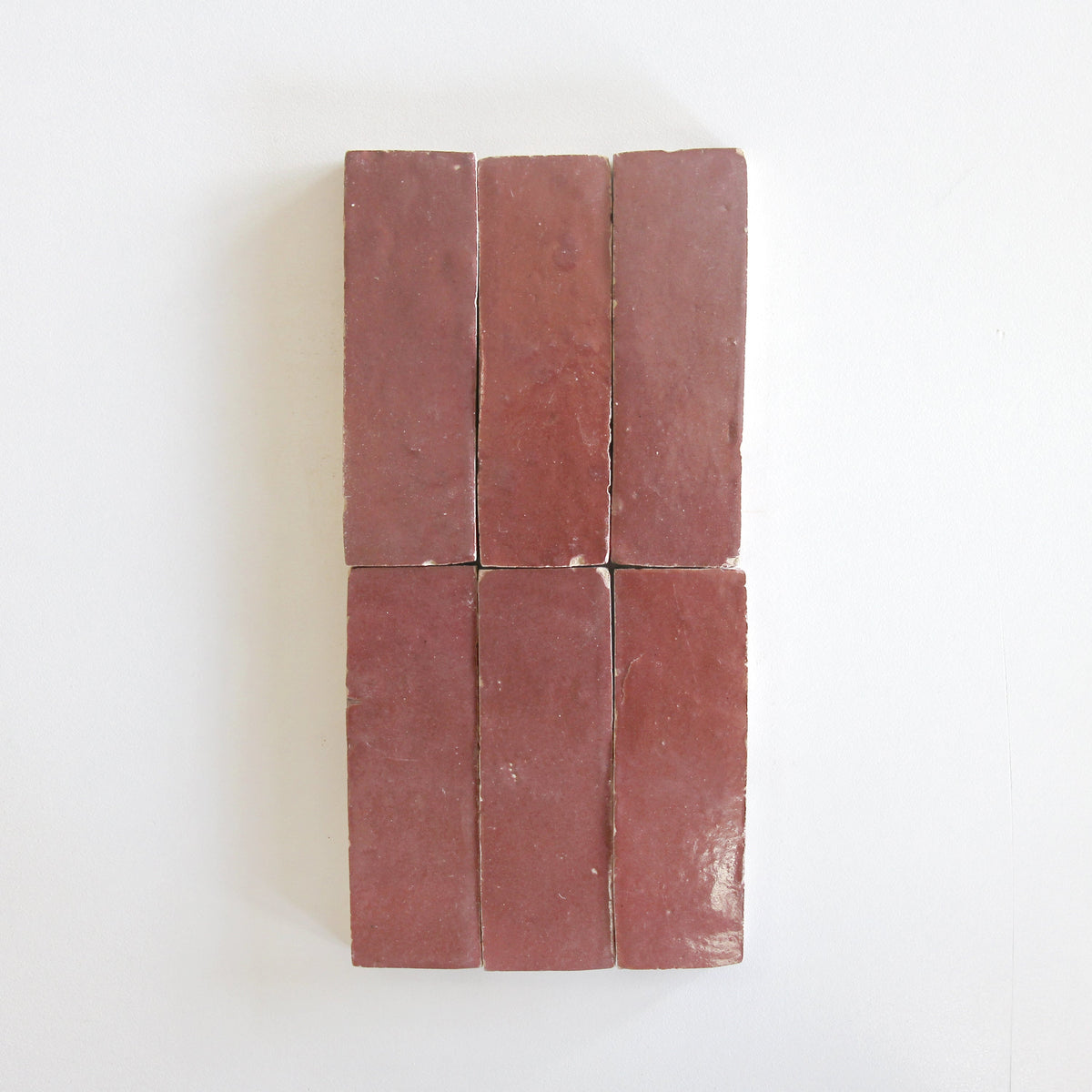 Moroccan Zellige Thin Bejmat Rust by Tiles of Ezra