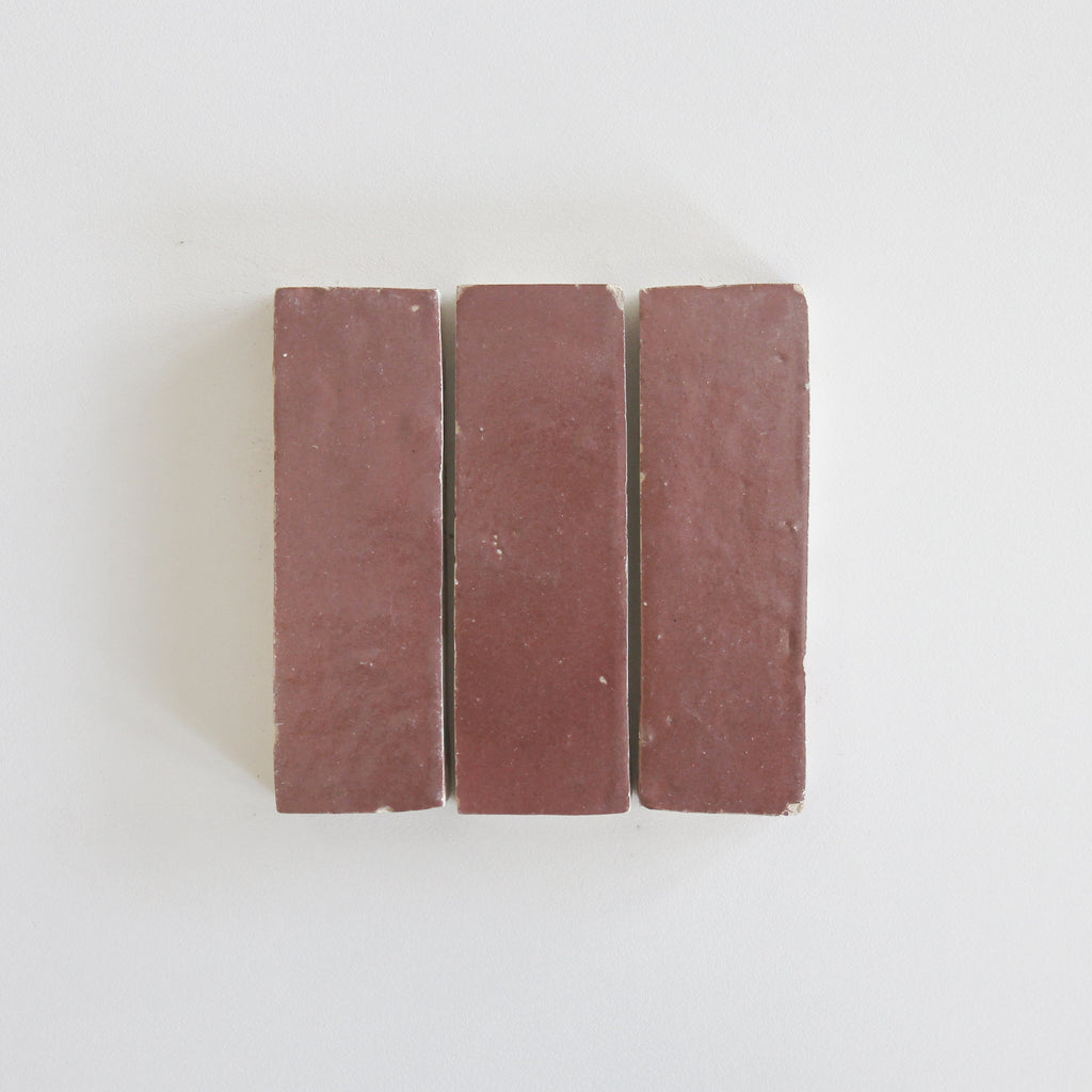 Moroccan Zellige Thin Bejmat Rust by Tiles of Ezra