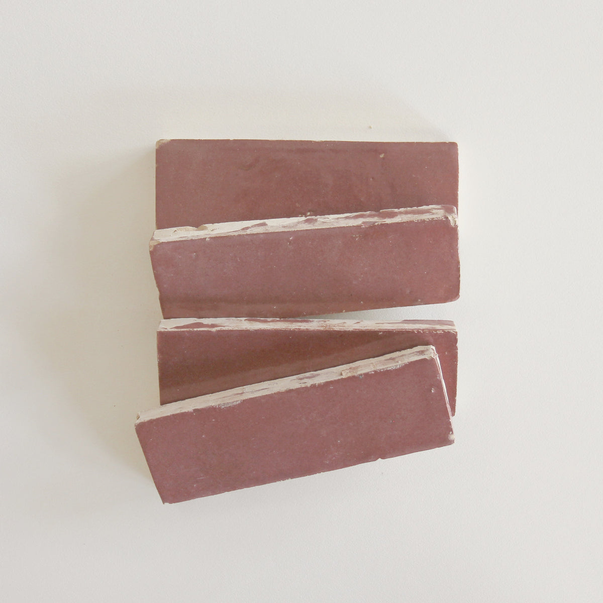 Moroccan Zellige Thin Bejmat Rust by Tiles of Ezra