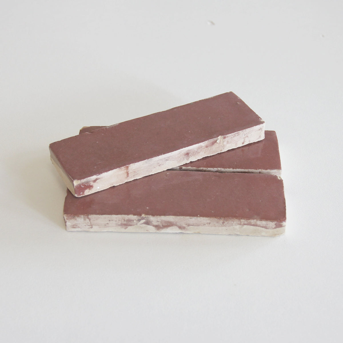 Moroccan Zellige Thin Bejmat Rust by Tiles of Ezra