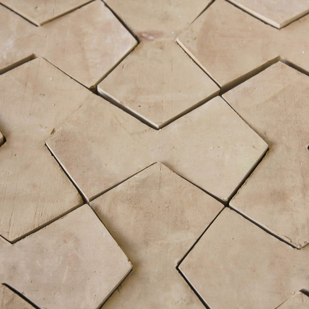Moroccan Zellige Bow Clay by Tiles of Ezra