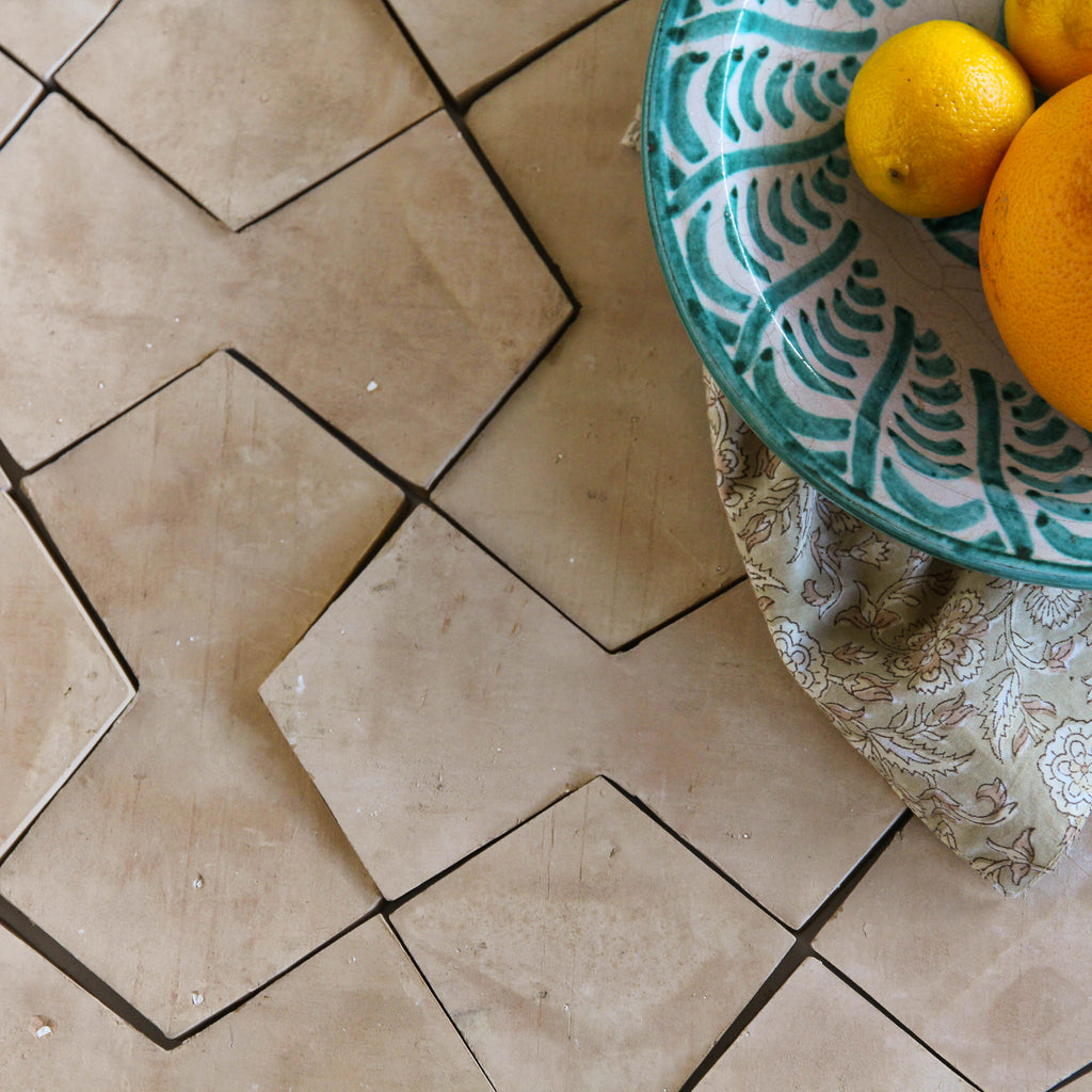 Moroccan Zellige Bow Clay by Tiles of Ezra