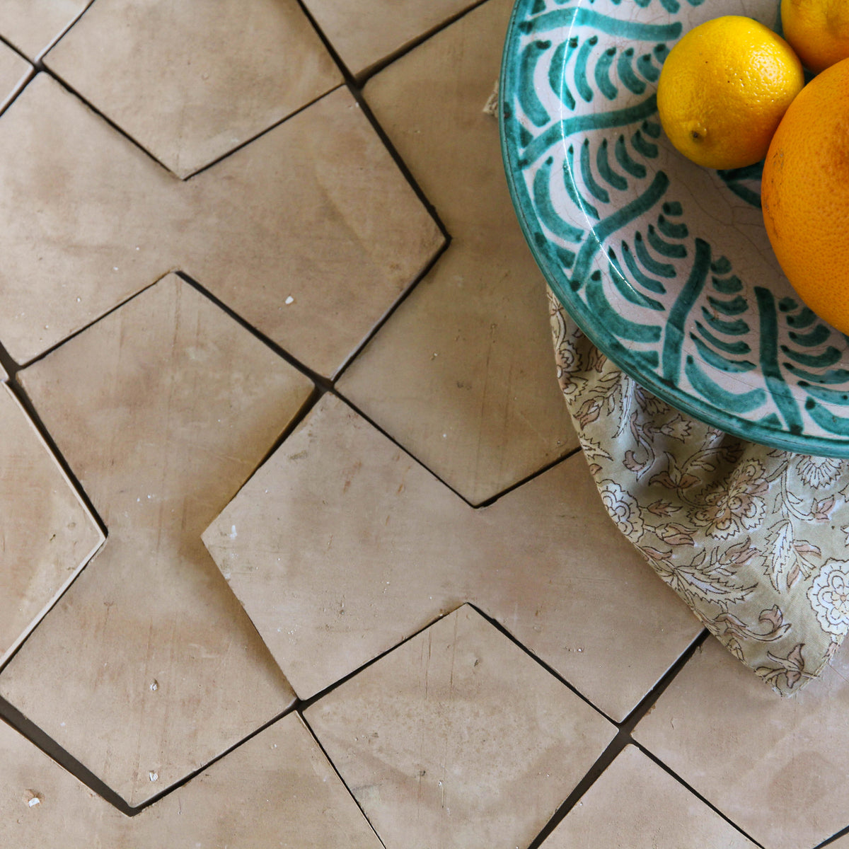 Moroccan Zellige Bow Clay by Tiles of Ezra