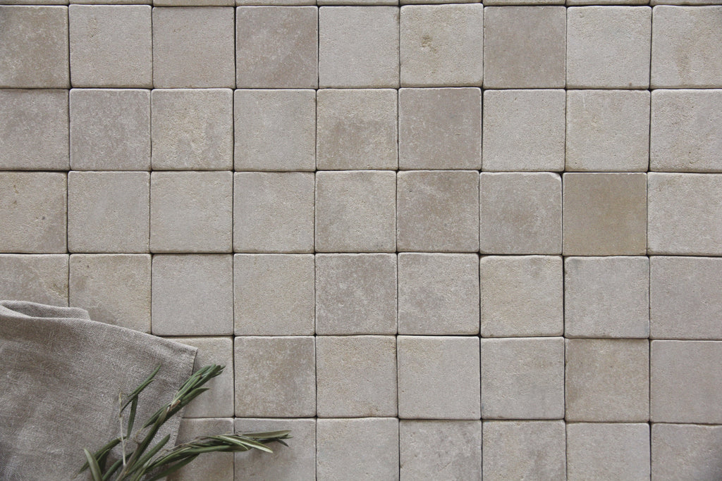 Moroccan Limestone Pebble Meknes by Tiles of Ezra
