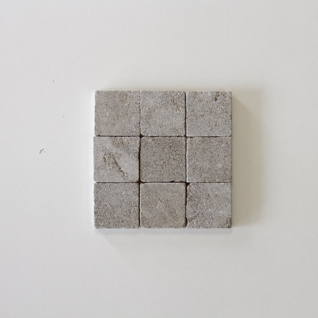 Moroccan Limestone Square Sahara by Tiles of Ezra
