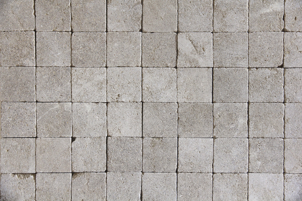 Moroccan Limestone Square Sahara by Tiles of Ezra
