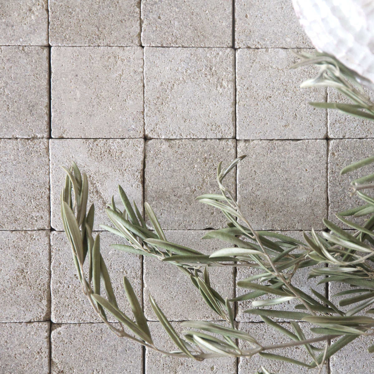 Moroccan Limestone Square Sahara by Tiles of Ezra