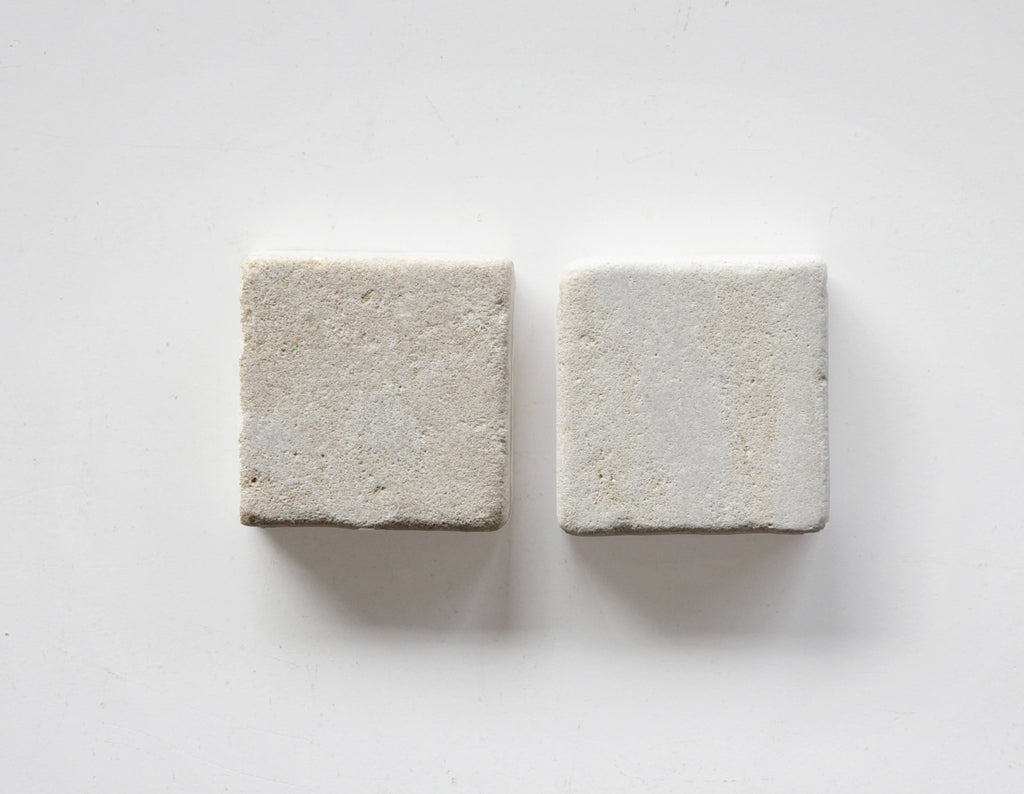 Moroccan Limestone Pebble Meknes by Tiles of Ezra