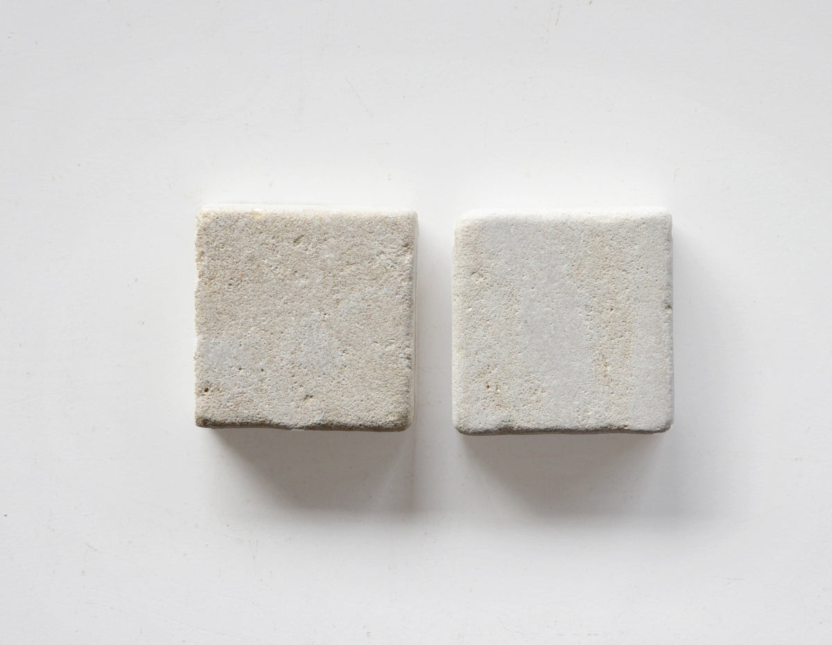 Moroccan Limestone Pebble Meknes by Tiles of Ezra