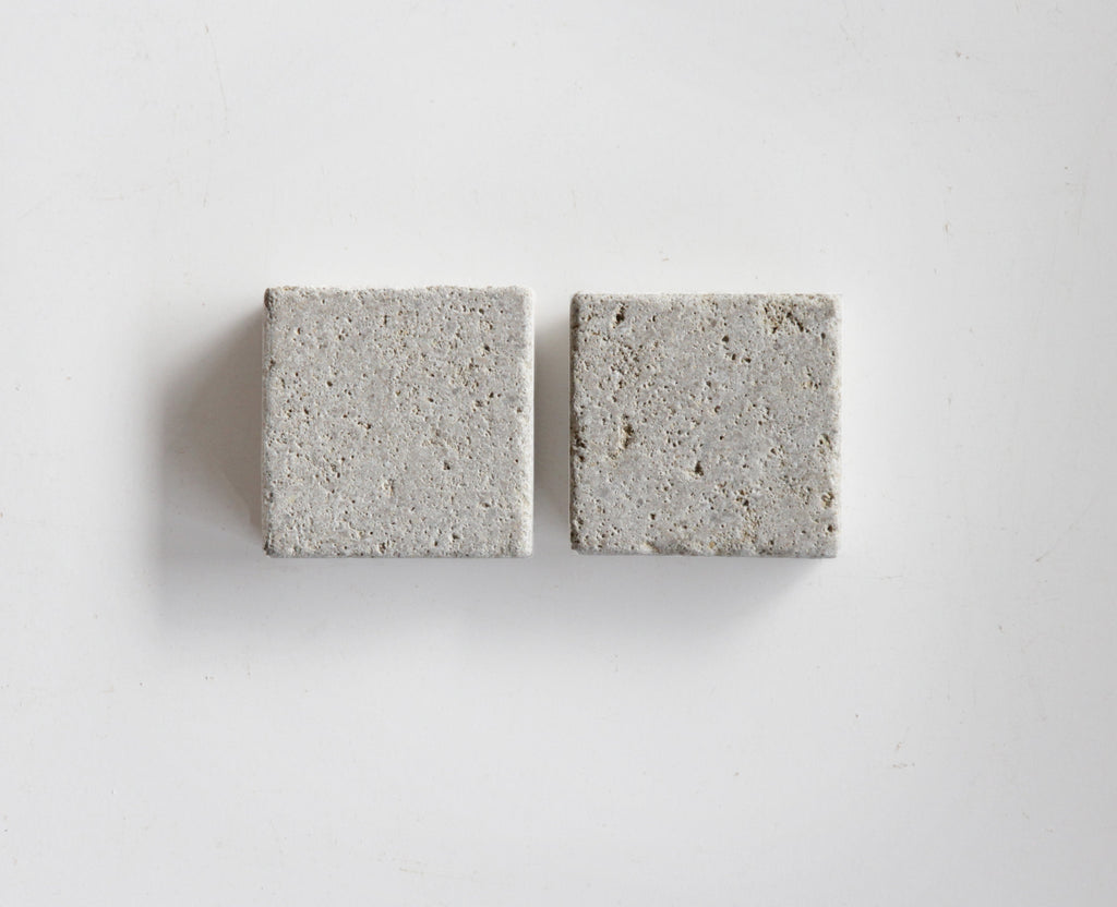 Moroccan Limestone Square Sahara by Tiles of Ezra