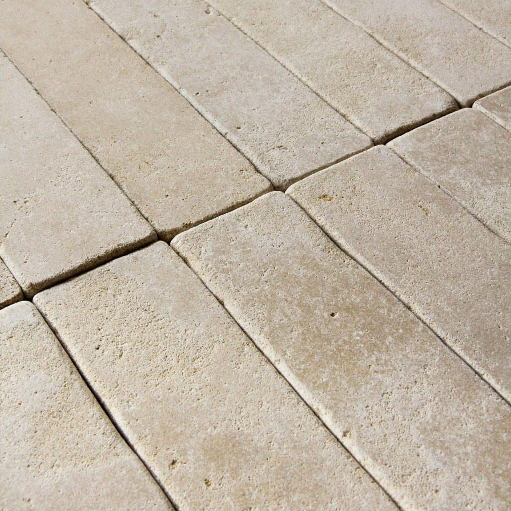 Moroccan Limestone Linear Meknes by Tiles of Ezra
