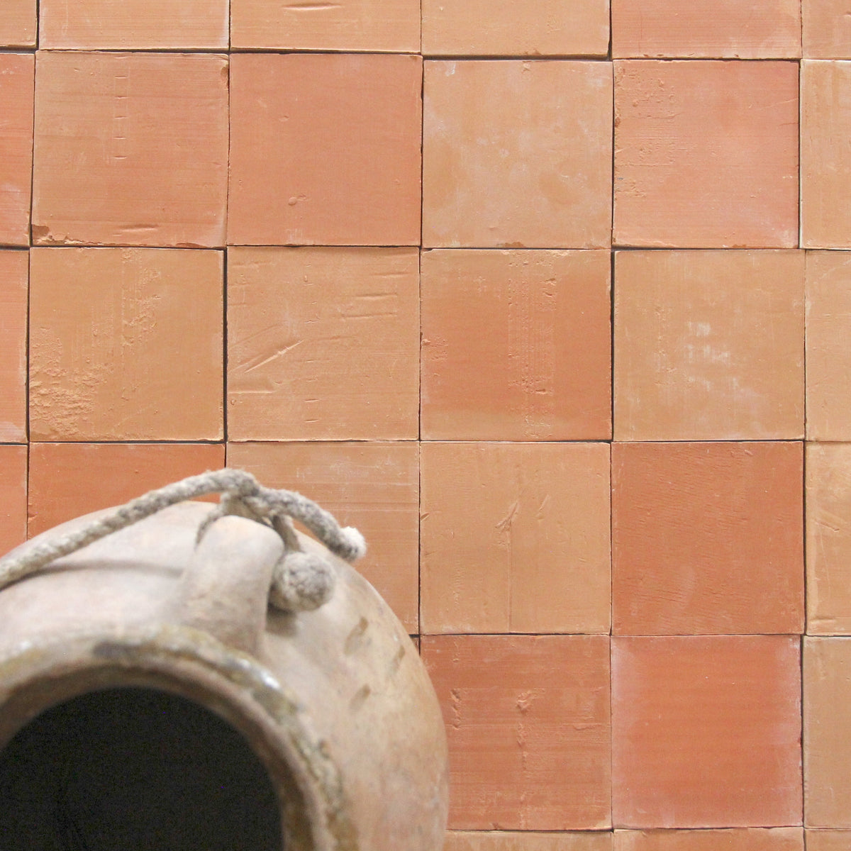 Clay Collective Square Red Clay by Tiles of Ezra