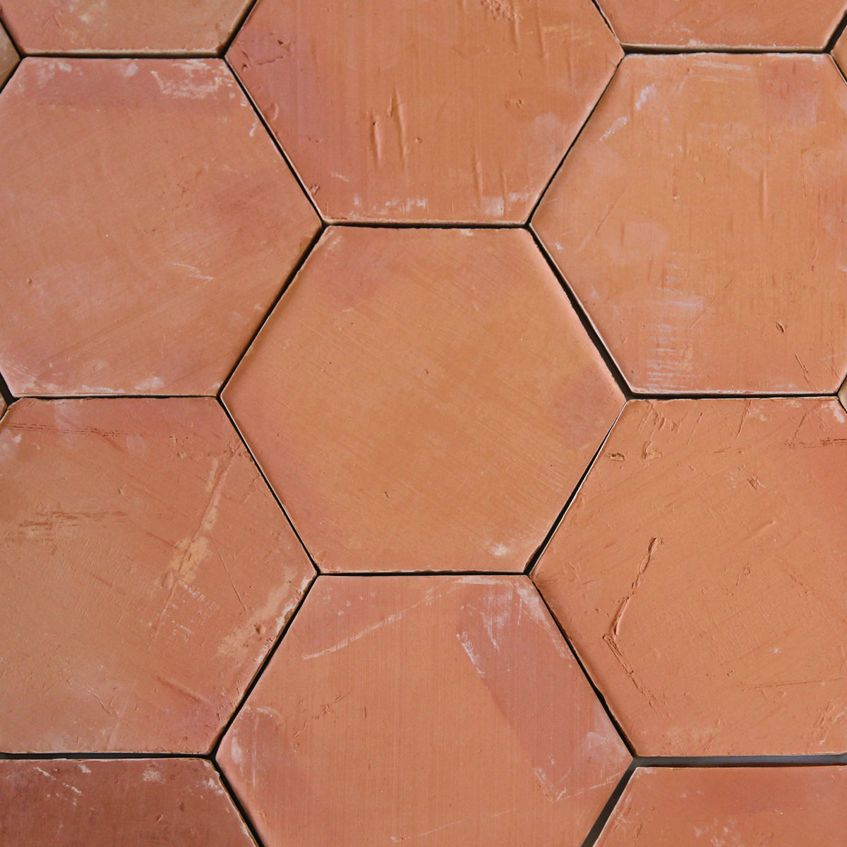 Clay Collective Hexagon Red Clay by Tiles of Ezra