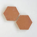 Clay Collective Hexagon Red Clay by Tiles of Ezra