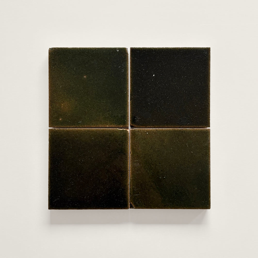 Tierra Square Oscuro by Tiles of Ezra